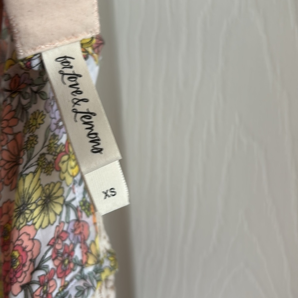 For Love & Lemons Esme slip dress, size XS, EUC - Picture 8 of 8